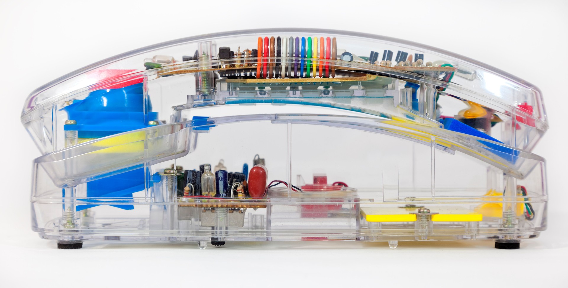 Transparent Telephone Handset Transparent Telephone Handset